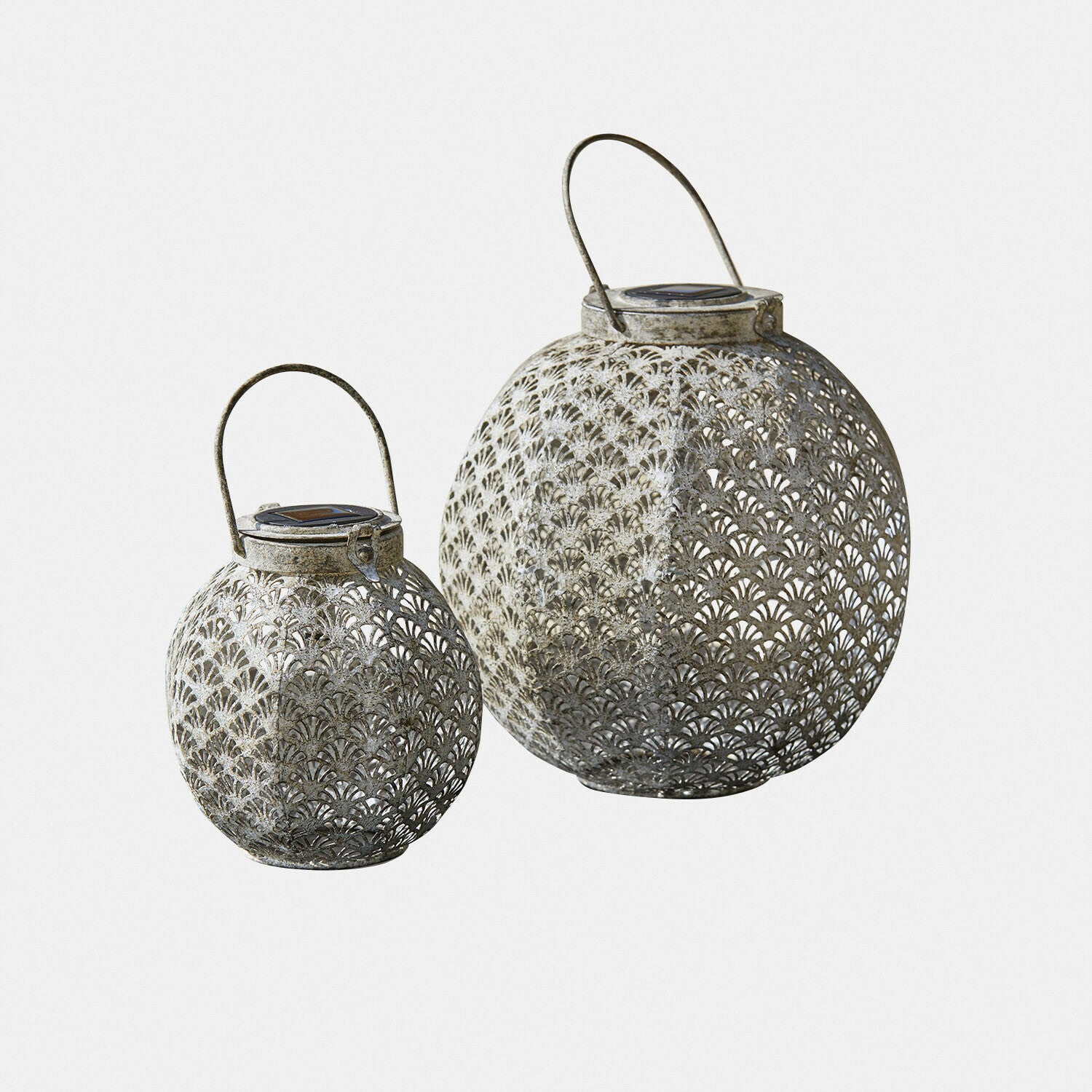 Solar-Laterne 2er Set Omirah