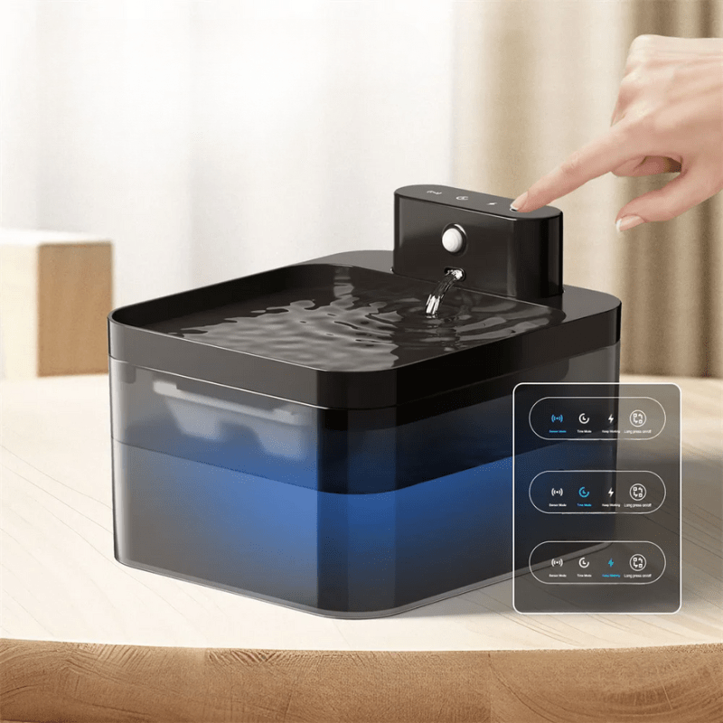 Immerfrisch Brunnen – Automatischer Katzenbrunnen Mit Bewegungssensor & Filtersystem