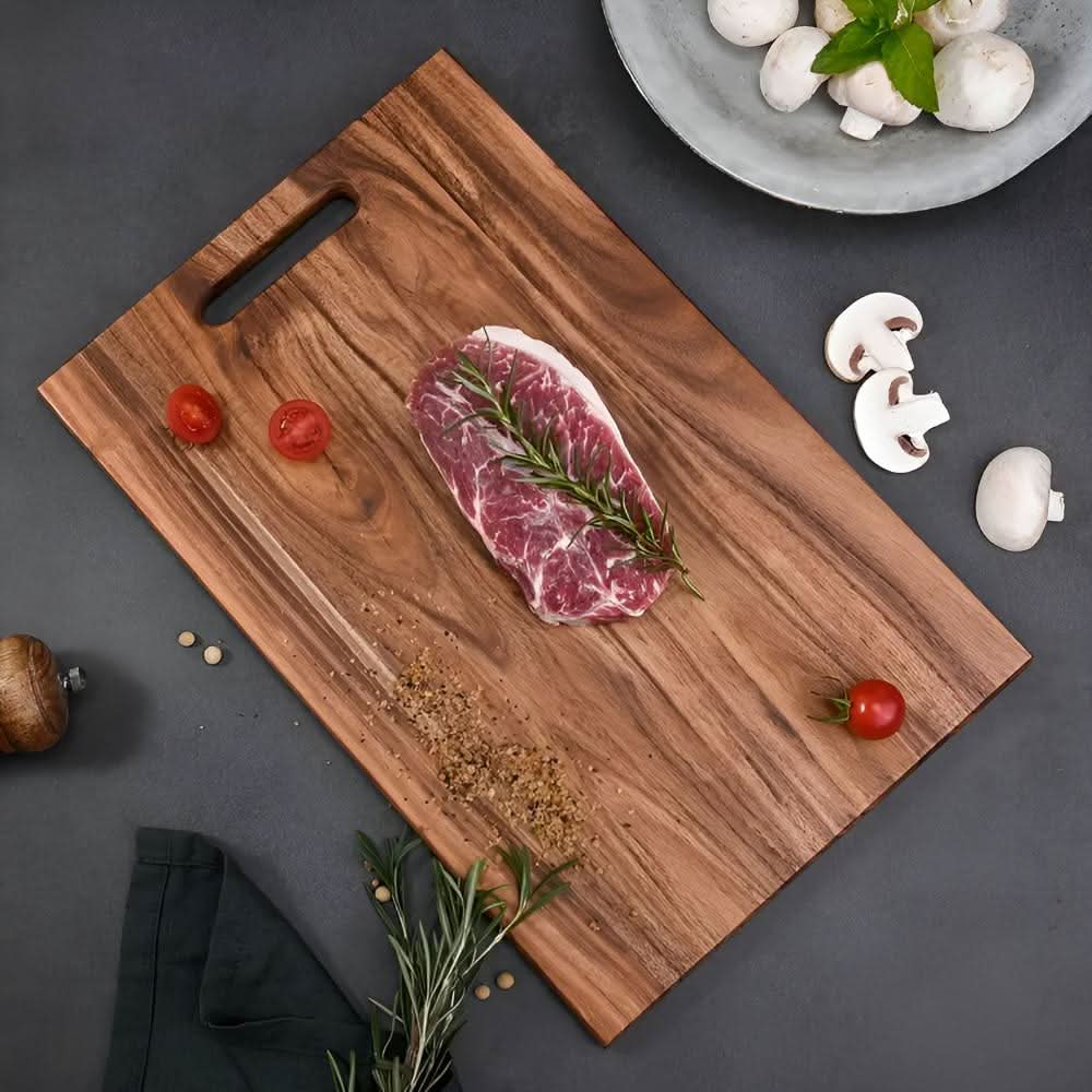 EcoSlice Akazienholz Schneidebrett – Nachhaltig & Stilvoll für jede Küche-3