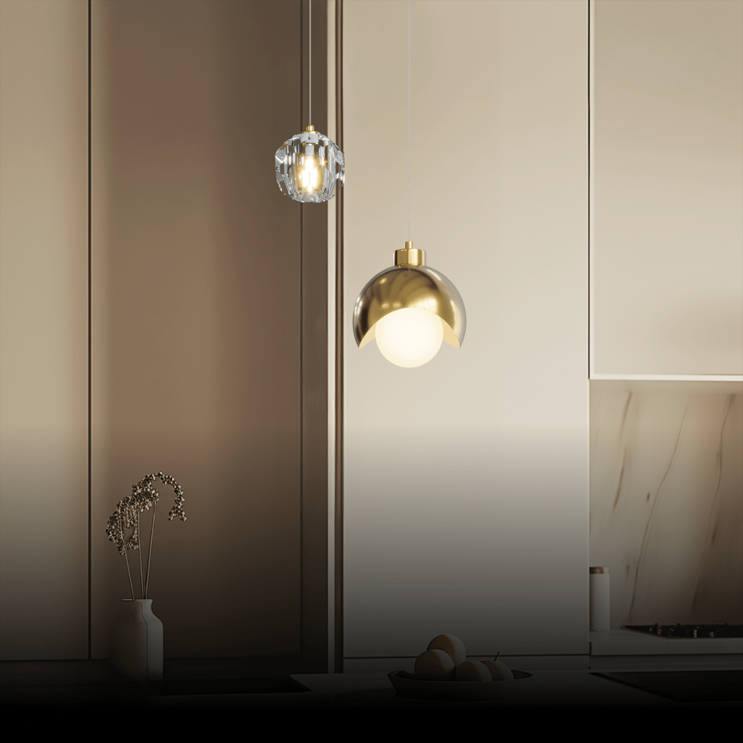 Toskana Kristall-Pendelleuchte Luxuriöse Kristallbeleuchtung Mit LED-Licht 3000K