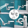 SpritzDreh - 1080° Drehbarer Wasserhahn Mit Spritzwasserschutz
