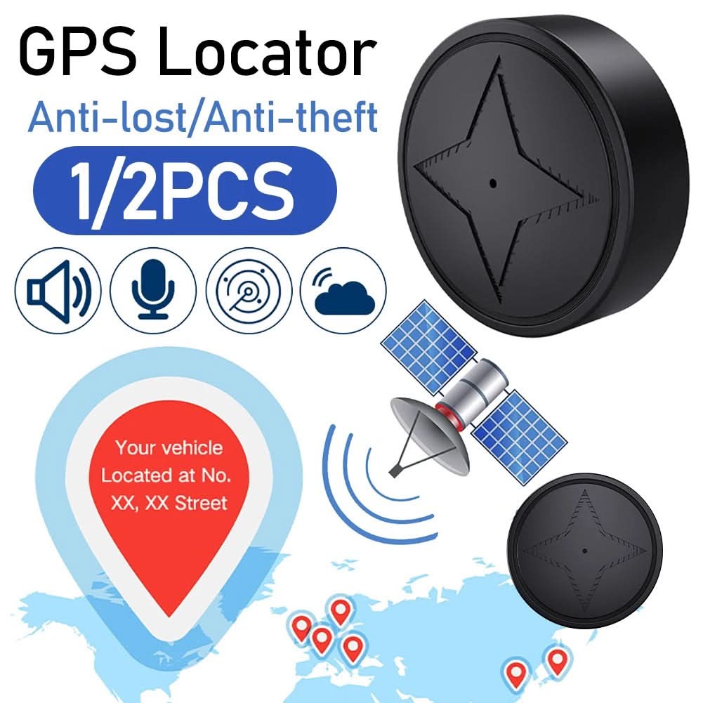 Intelligenter GPS-Ortungsgerät – Kompakter GPS-Ortungsgerät Mit Echtzeit-Ortung Und Magnet Für Wertsachen, Haustiere Und Fahrzeuge