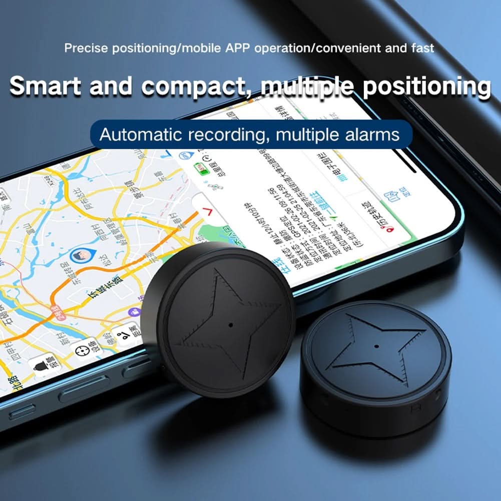 Intelligenter GPS-Ortungsgerät – Kompakter GPS-Ortungsgerät Mit Echtzeit-Ortung Und Magnet Für Wertsachen, Haustiere Und Fahrzeuge