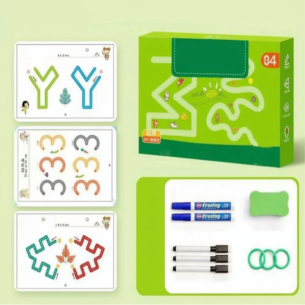 InkyPlay Lernpad – Wiederverwendbares Lernpad Für Kreatives Schreiben Ohne Bildschirm