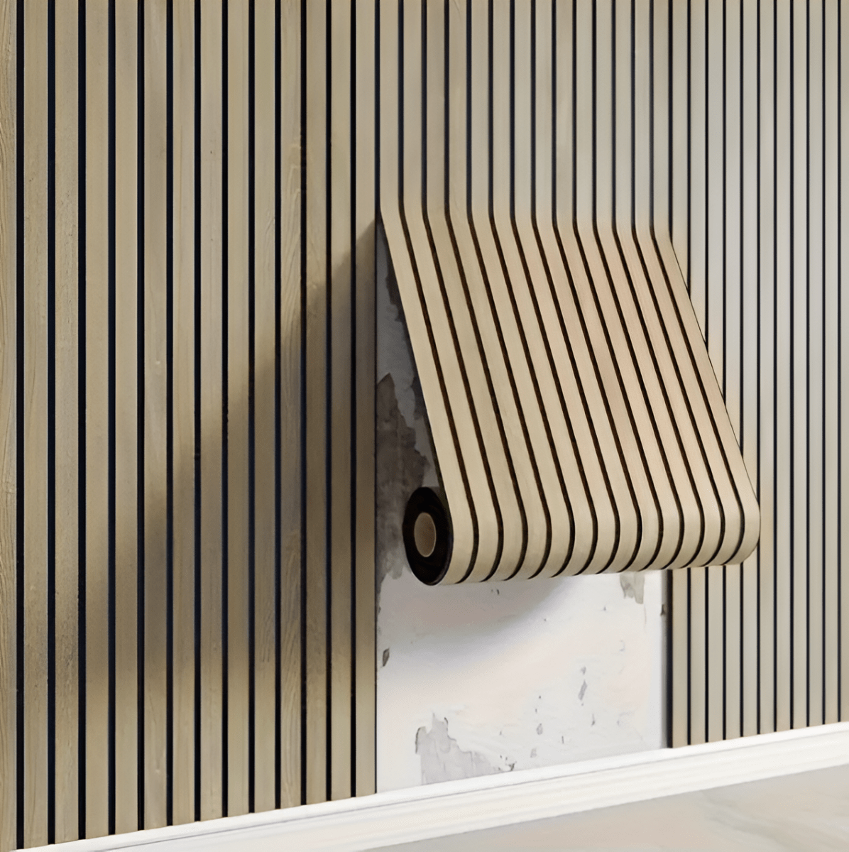 3D AKUPANEL – Selbstklebende Holzpaneele | Stilvolle Wandgestaltung in Minuten