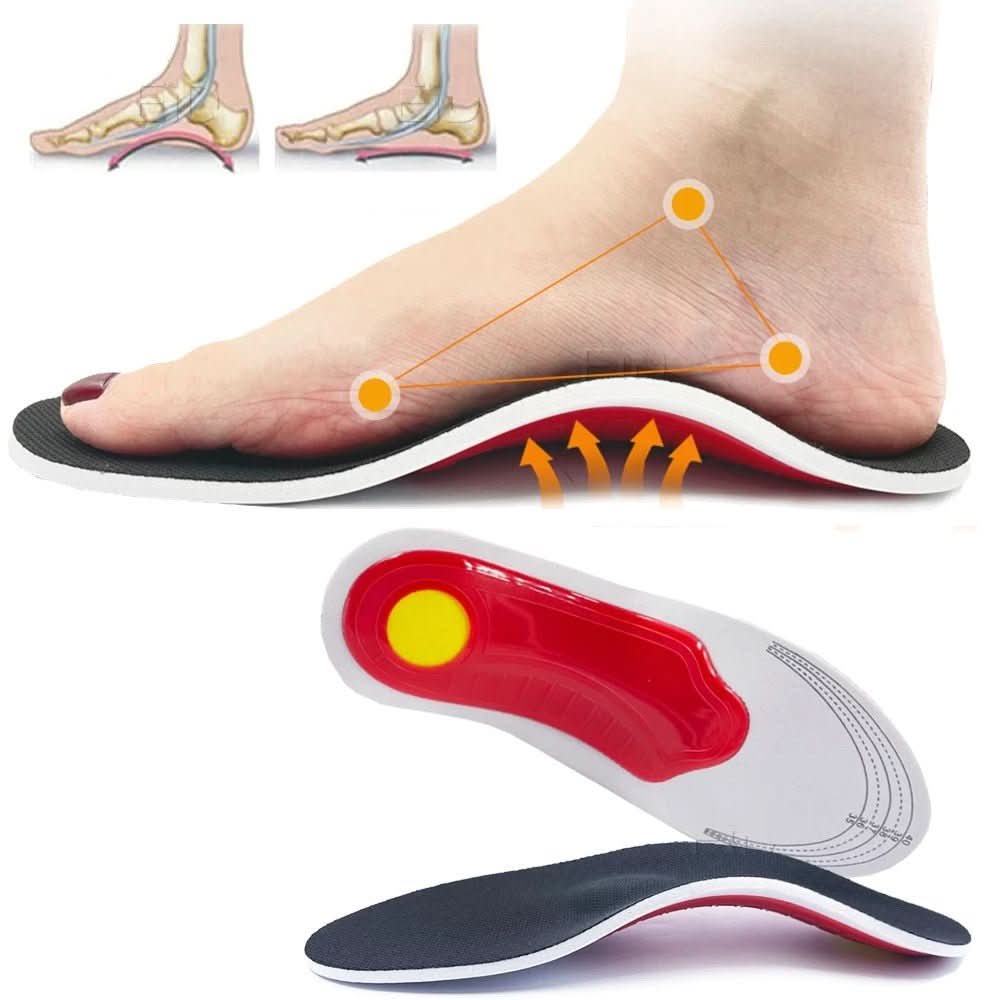 3D Komfort Einlegesohlen – Orthopädische Einlegesohlen Gegen Fußschmerzen & Plattfüße