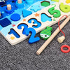 GedankenNest Lernbrett – Montessori Lernspiel Aus Holz – Zahlen, Formen & Farben Entdecken