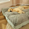 Orthopädisches Hundebett Grau Größe M L XL Hochwertiger Schaum-5
