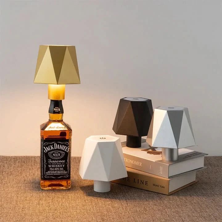 Yuri Weinlampenkappe Kabellose Weinflasche Lampe Warme Sanftes Licht Für Gemütliche Räume