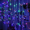 Atmosphärische Eiszapfen-Lichterkette