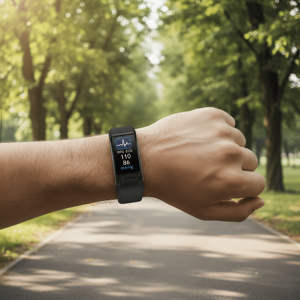 Gesundheitstracker Pro – Intelligentes Armband zur Herzfrequenz- und Aktivitätsüberwachung