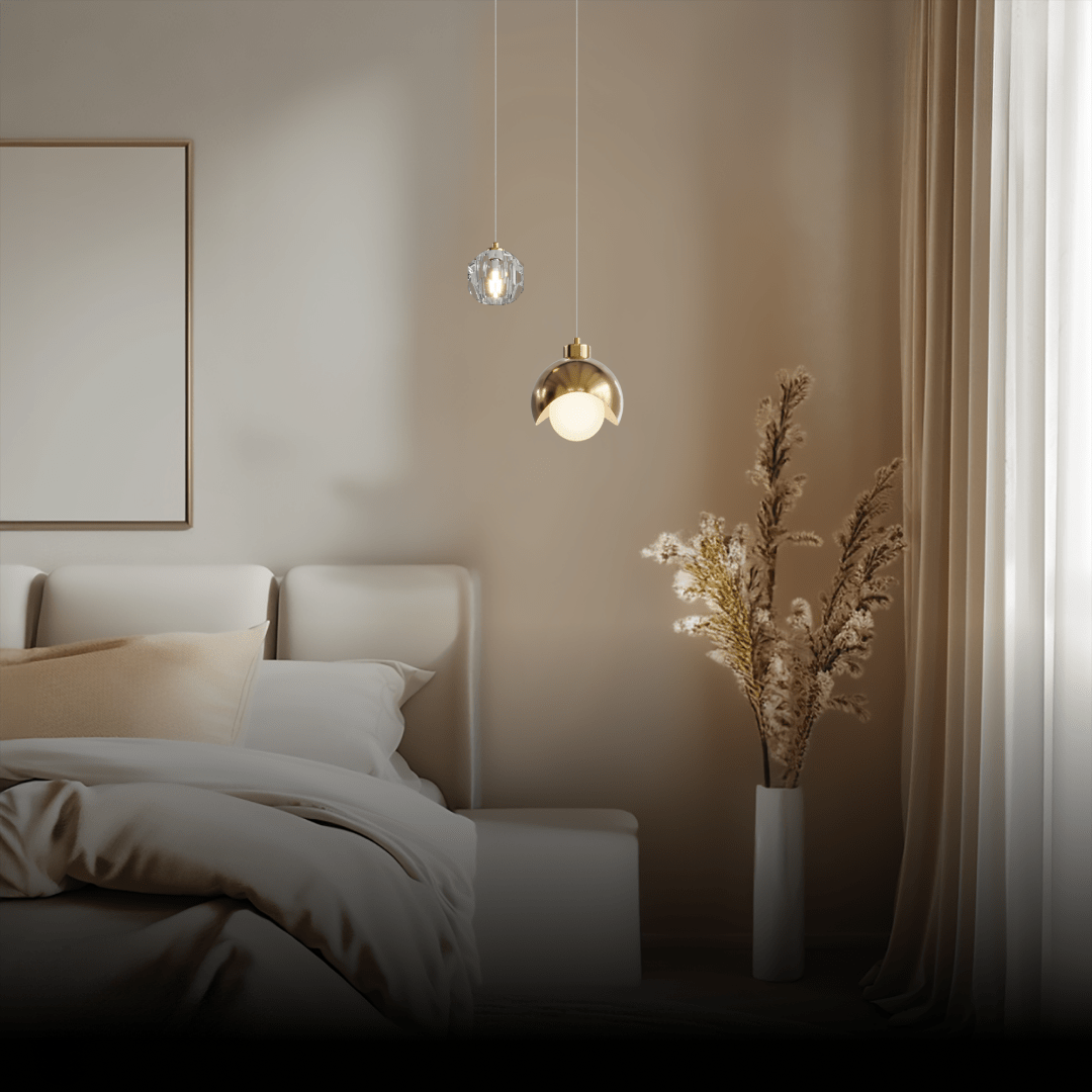 Toskana Kristall-Pendelleuchte Luxuriöse Kristallbeleuchtung Mit LED-Licht 3000K