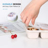Bento-Style 4-Fach Meal-Prep-Boxen im 4er-Pack – Nachhaltig und Praktisch
