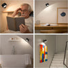 360° Wand Lampe – Kabellos, USB-Wiederaufladbar & 3 Helligkeitsstufen Für Flexibel Beleuchtung
