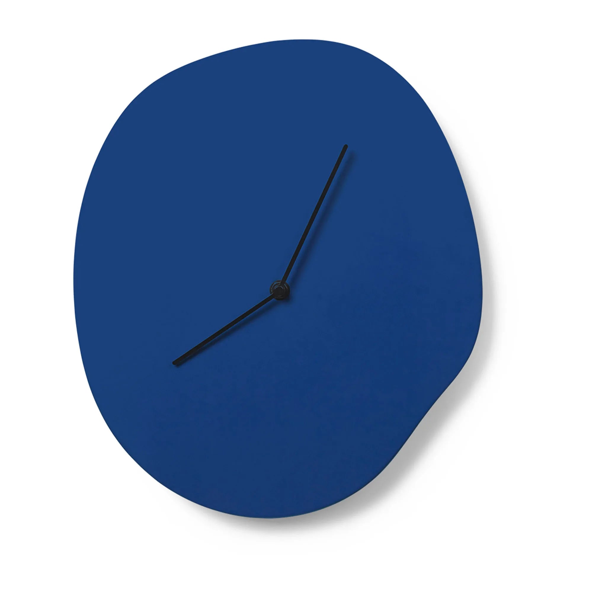 Melt Wanduhr 28 x 33cm, Blue