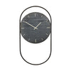 A-Wall Wanduhr 41x76 cm, Black-brass
