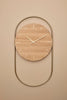 A-Wall Wanduhr 41x76 cm, Oak-brass