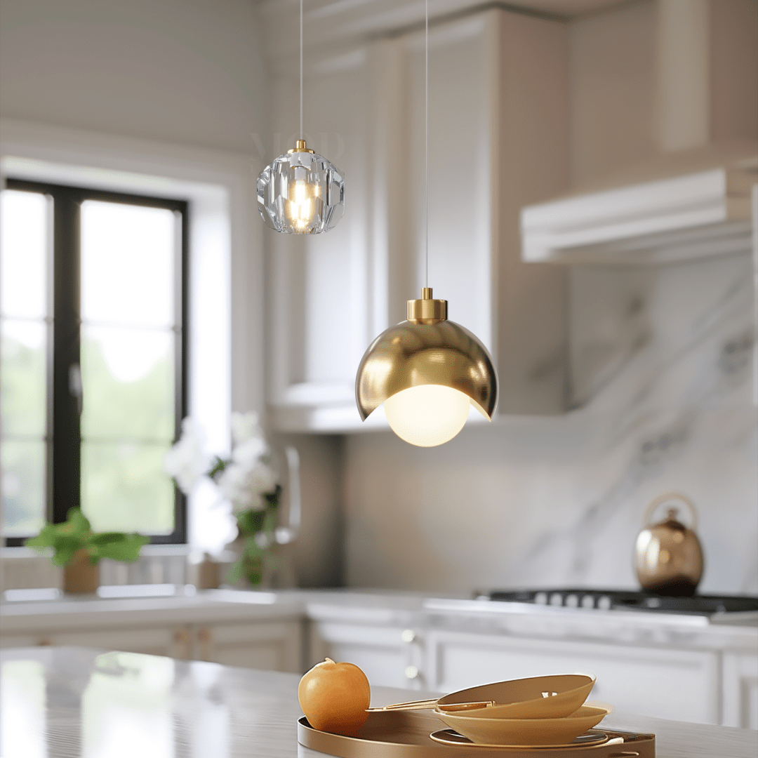 Toskana Kristall-Pendelleuchte Luxuriöse Kristallbeleuchtung Mit LED-Licht 3000K