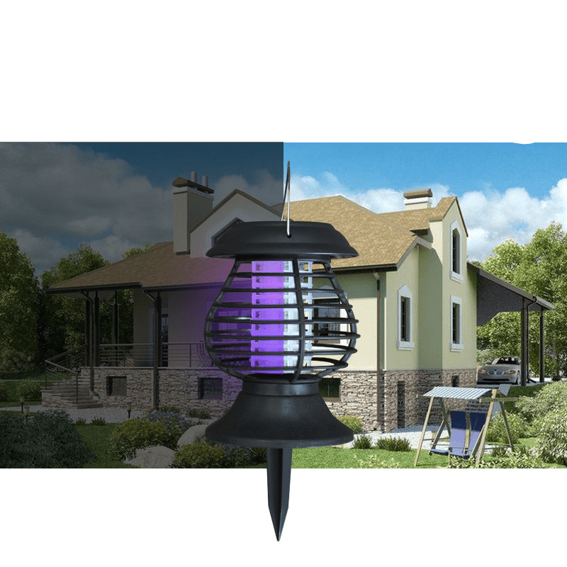 SolarGuard Mückenlampe – Solar LED Insektenschutz für Außen-3