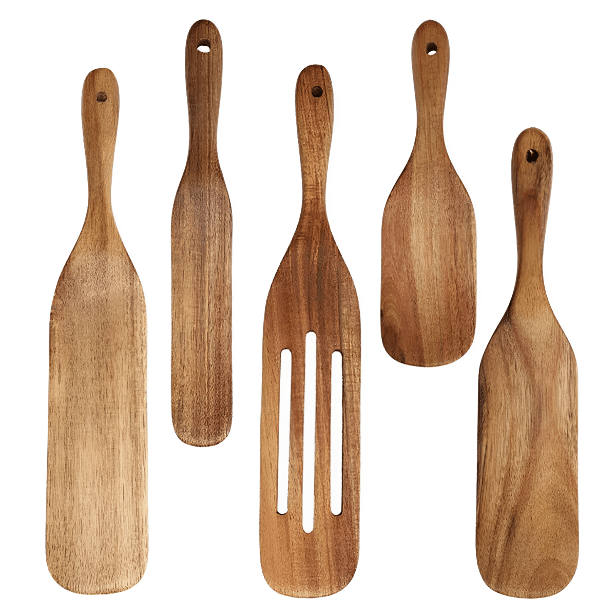 WoodEase Teakholz Küchen Set – Nachhaltig & Langlebig für jede Zubereitung-4