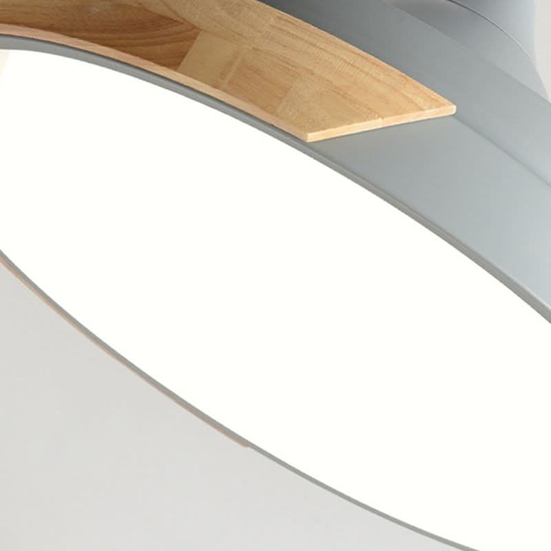 MYA Deckenventilator Mit Langlebigem Licht Und Unsichtbaren Einziehbaren Flügeln
