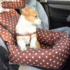 Hundesitz im Auto – Sicherheits-Sitz für Hunde mit Riemen und Weichem Polster