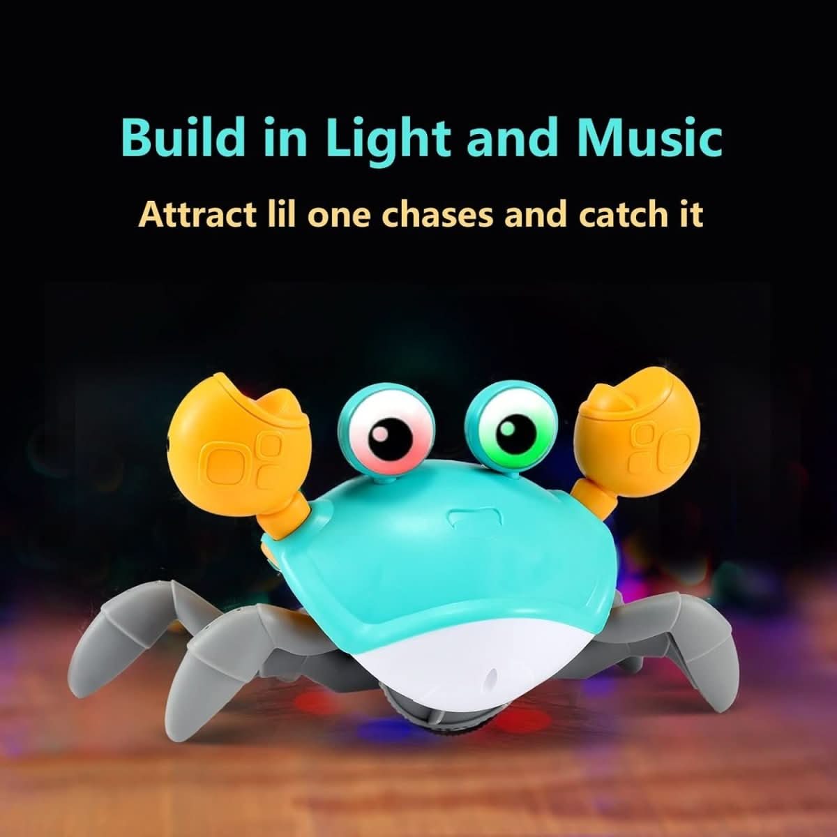 MoveeCrab – Interaktive Krabbelhilfe Mit Musik Und Licht Für Babys