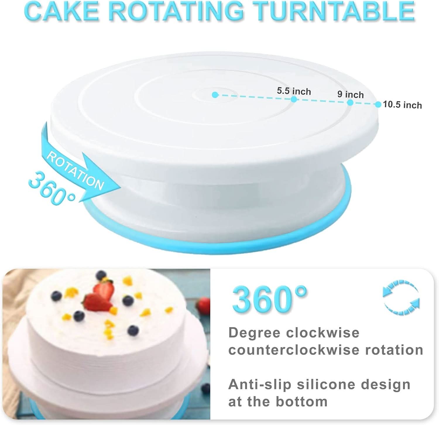Kuchenmeister - Hochwertig-Tortendekorationsset