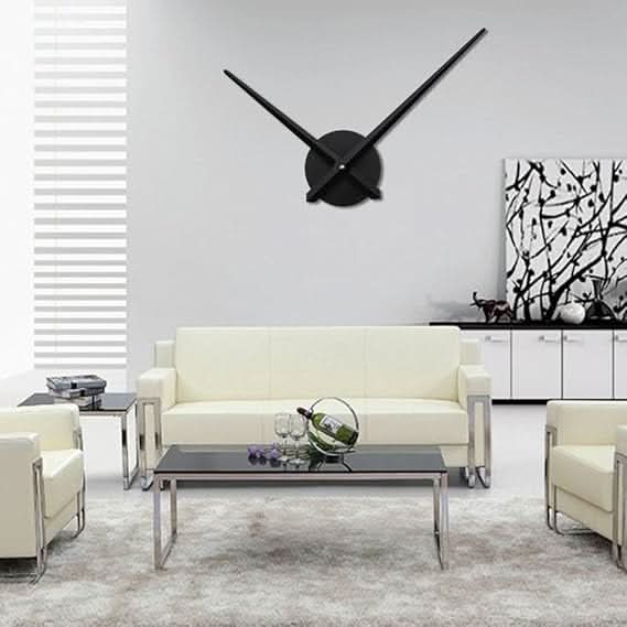 Tempora Wanduhr Zeitlose Eleganz Wohnzimmer