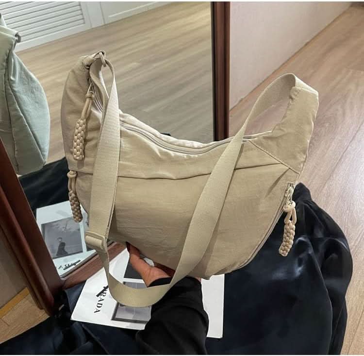 Tägliche Nylon Tasche – Stylische Umhängetasche Mit Viel Stauraum Für Unterwegs