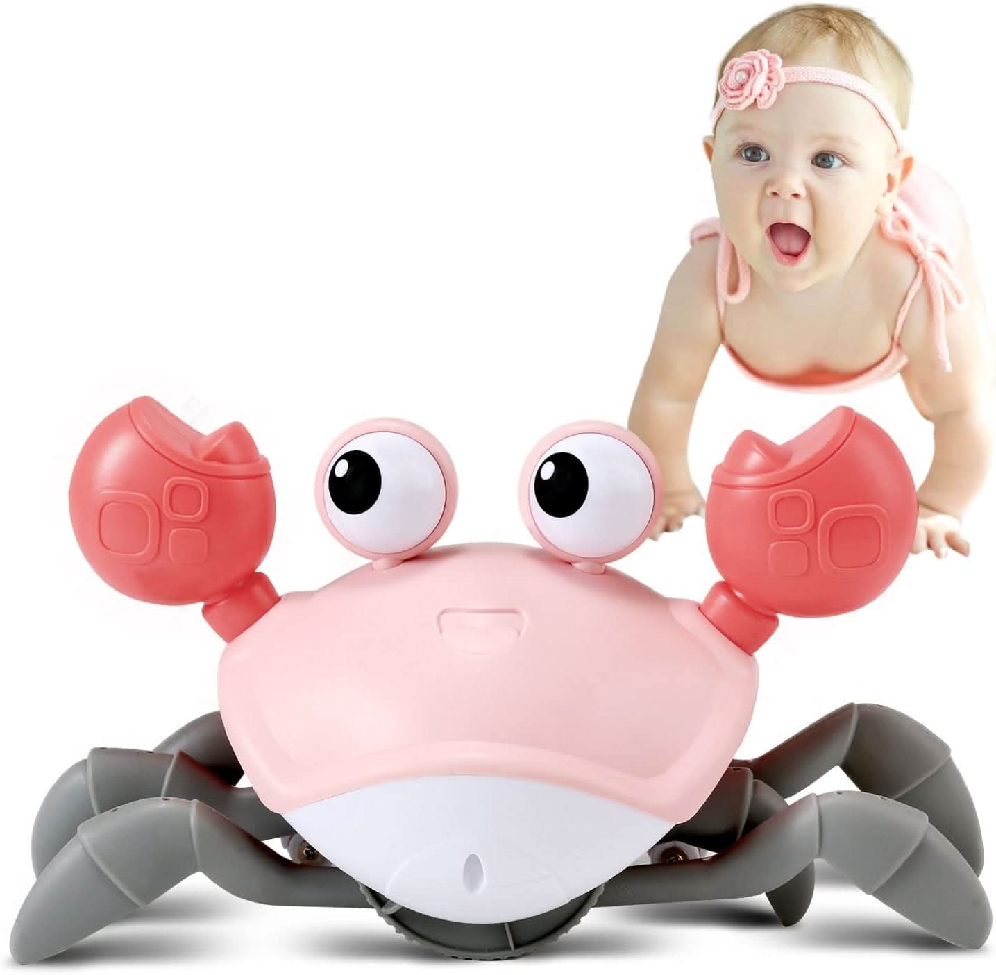 MoveeCrab – Interaktive Krabbelhilfe Mit Musik Und Licht Für Babys