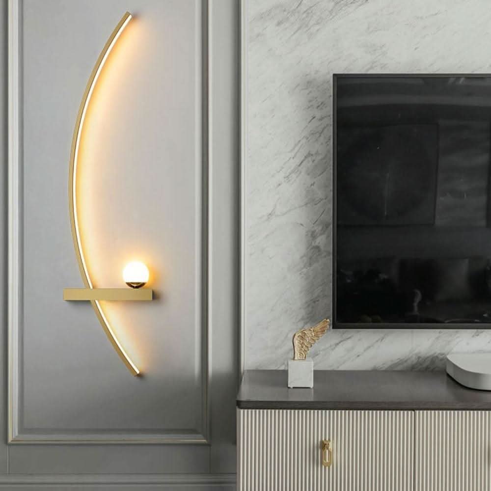 Phoebe Bogenlampe LED Modernes Schlafzimmer Wohnzimmer Licht