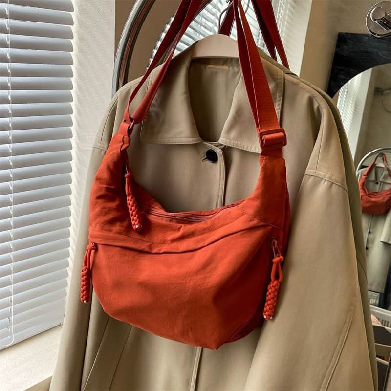 Tägliche Nylon Tasche – Stylische Umhängetasche Mit Viel Stauraum Für Unterwegs