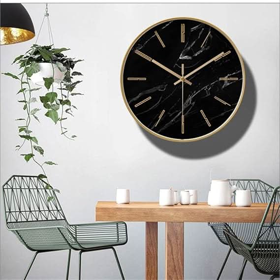 Arcora Wanduhr Aus Marmor Luxuriöse Zeitmessung Kunstwerk