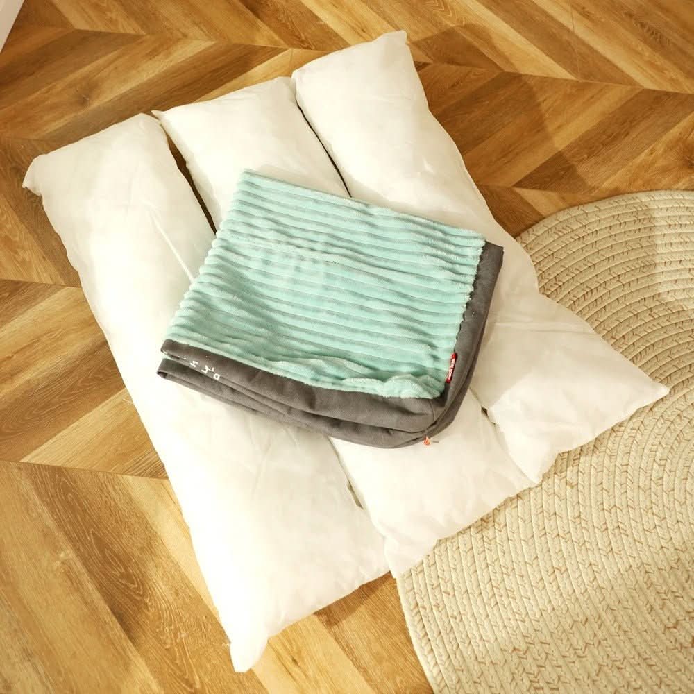 Orthopädisches Hundebett Grau Größe M L XL Hochwertiger Schaum-6