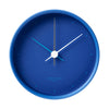 Koppel Wanduhr Ø10 cm, Iconic blue