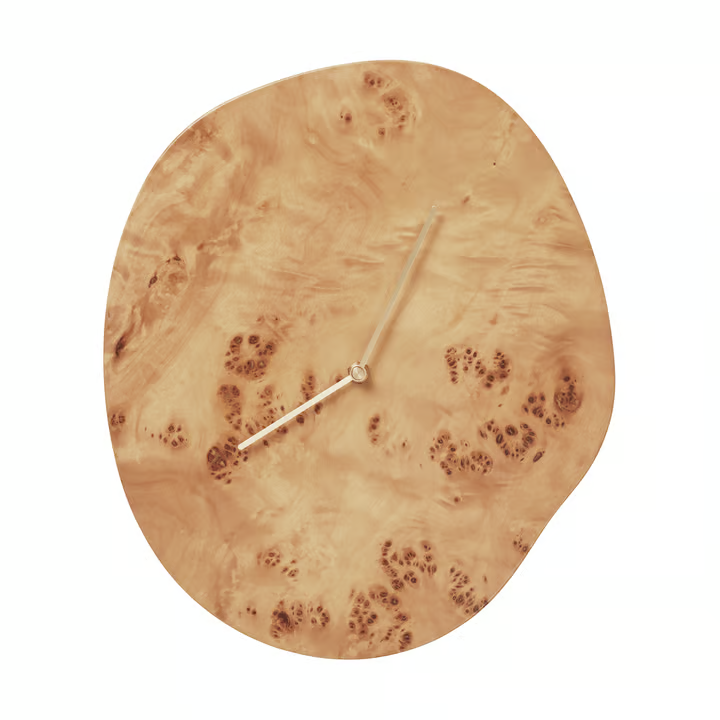 ARTELLO Melt Wanduhr – Skulpturale Skandinavische Wanduhr Mit Künstlerischem Design