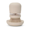 Brabantia Spülmittel-Schale mit Spülbürste, Soft beige