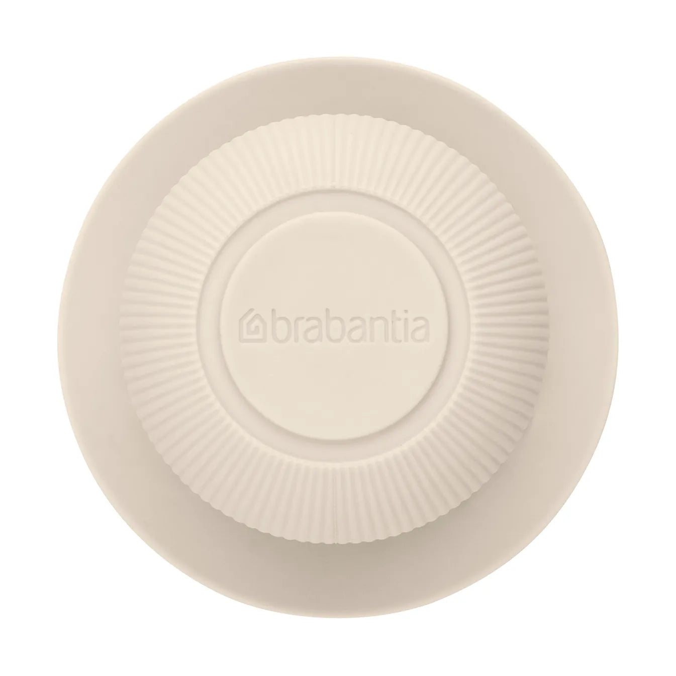 Brabantia Spülmittel-Schale mit Spülbürste, Soft beige