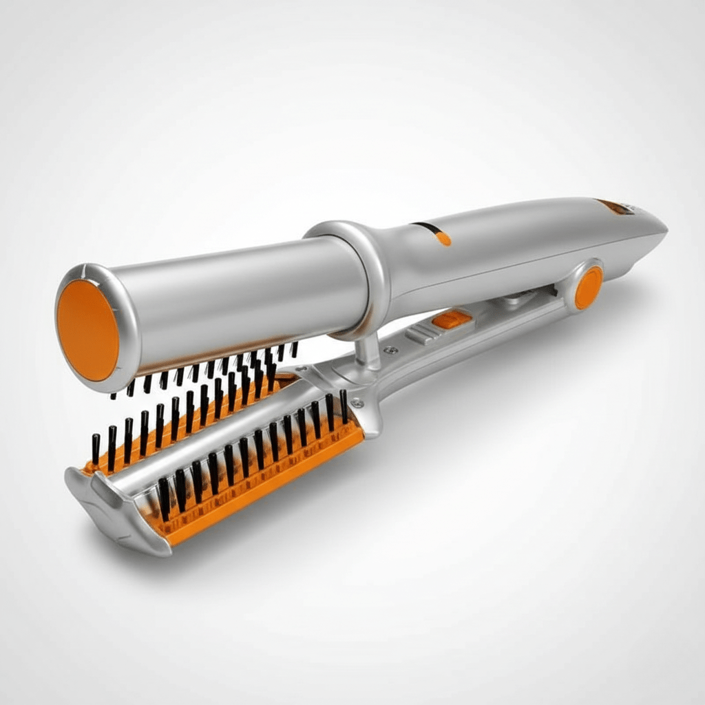 STYLEROTIC – 2-In-1-Rotationshaarbürste Zum Stylen Und Glätten