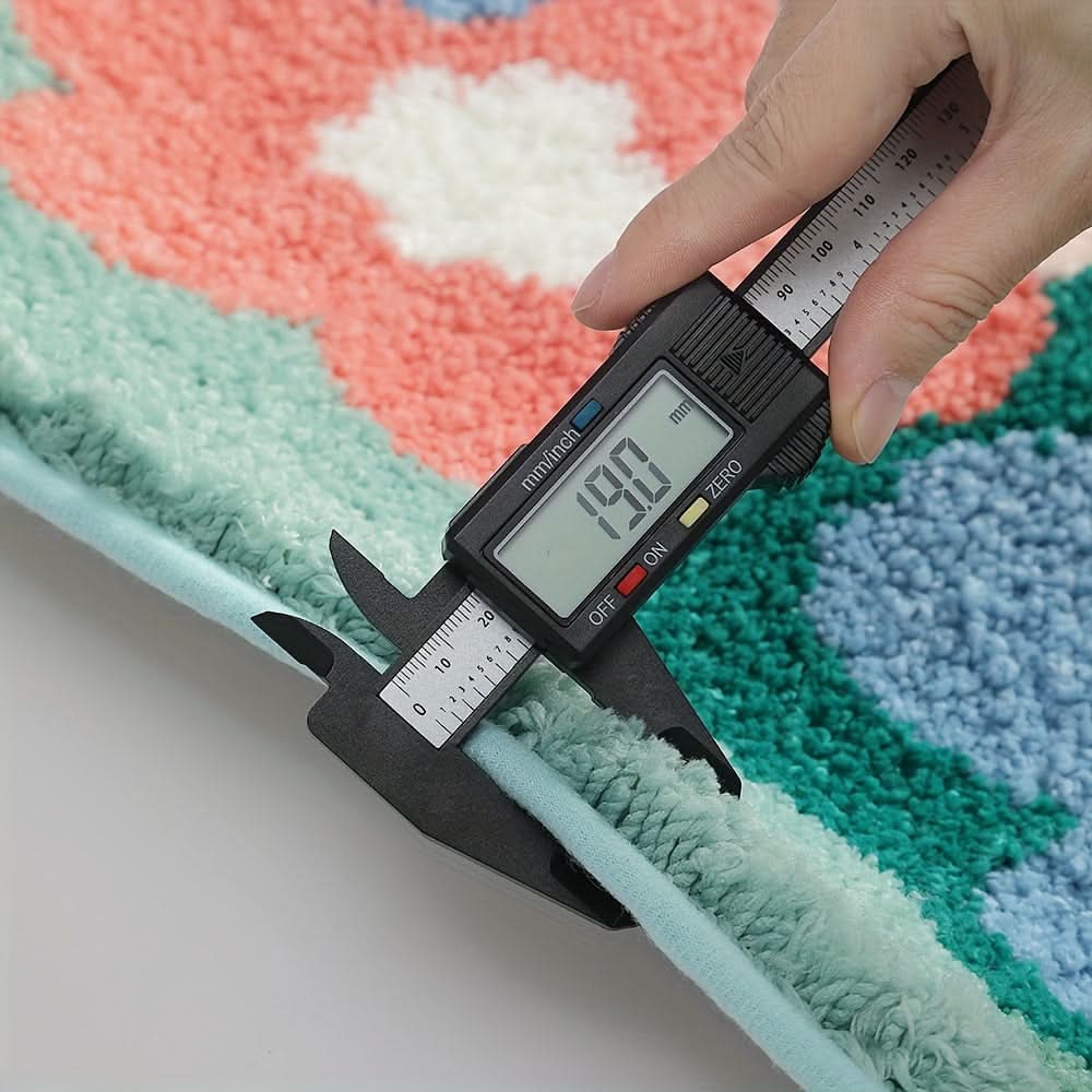 FlorSoft - Zusätzlich Absorbierende Badmatte Mit Blumenmuster