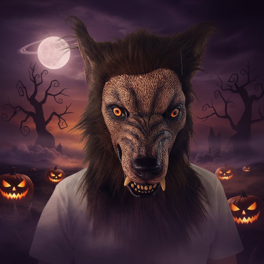 Nachtgeheul – Realistische Werwolfmaske Für Halloween Und Cosplay