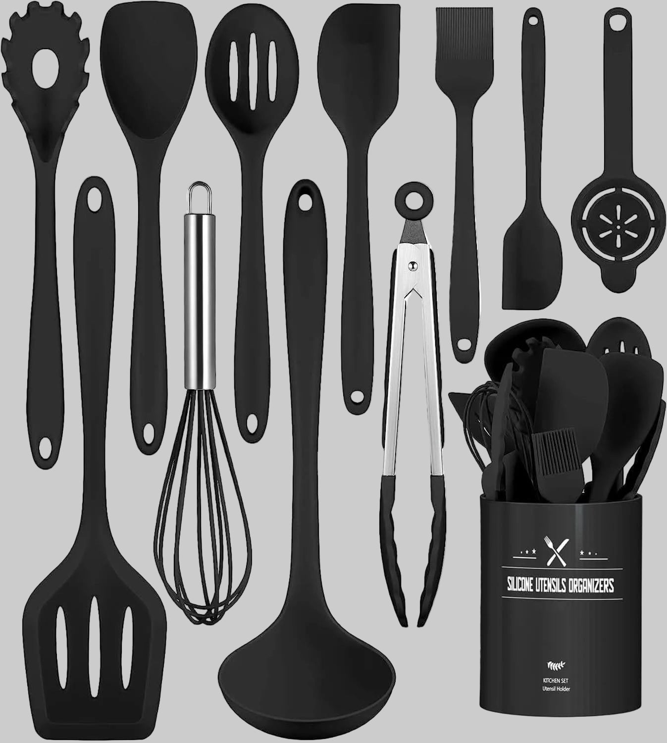 KüchePro - Silikon-Küchenutensilien-Set