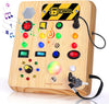 SpaßTon Montessori Beschäftigungsbrett – Musik und Lichter Spielbrett für Kleinkinder