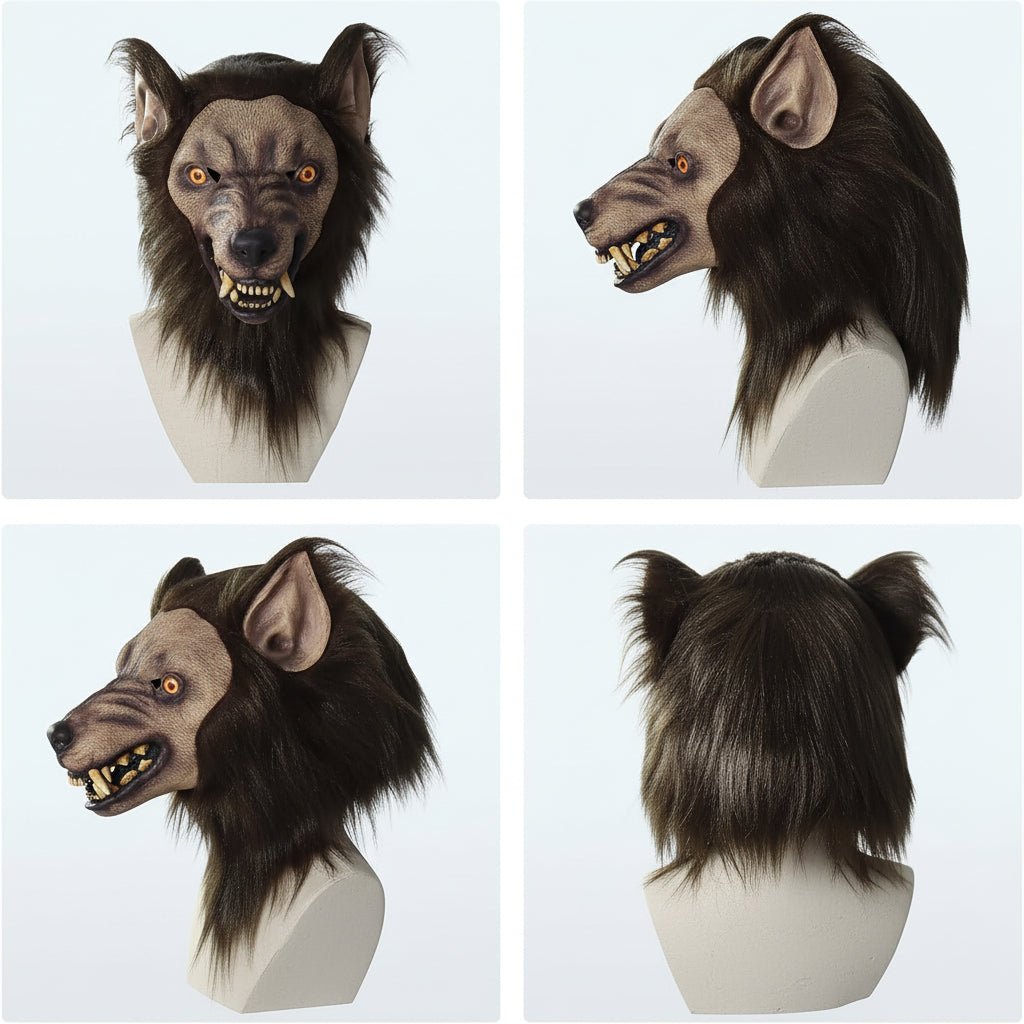 Nachtgeheul – Realistische Werwolfmaske Für Halloween Und Cosplay