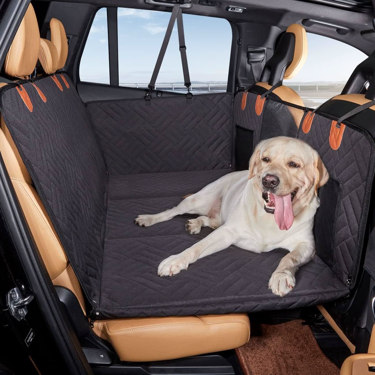ROADMATE – Wasserfeste Autositzabdeckung für Hunde mit Rundum-Schutz