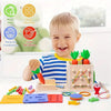 KleinerPfad Spielwürfel – 8-In-1 Montessori-Holzspielbox Aus Holz Für Babys