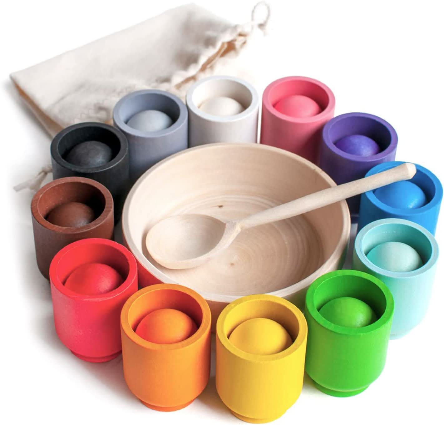 TinkerTots Labor – Farbenfrohes Montessori-Lernspiel Für Kreative Kinder