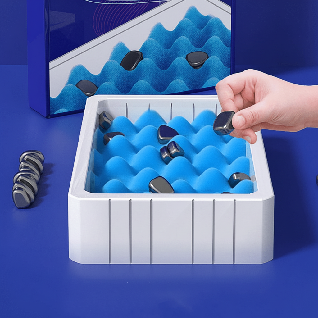 Denkfreund – Magnetisches Schachspiel für Lernen & Spielspaß Unterwegs
