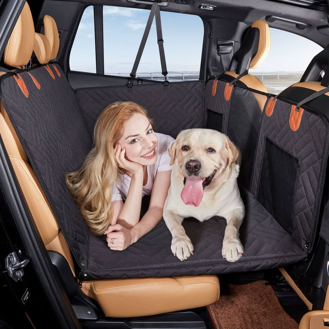 ROADMATE – Wasserfeste Autositzabdeckung für Hunde mit Rundum-Schutz